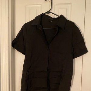 Theory Black Blouse